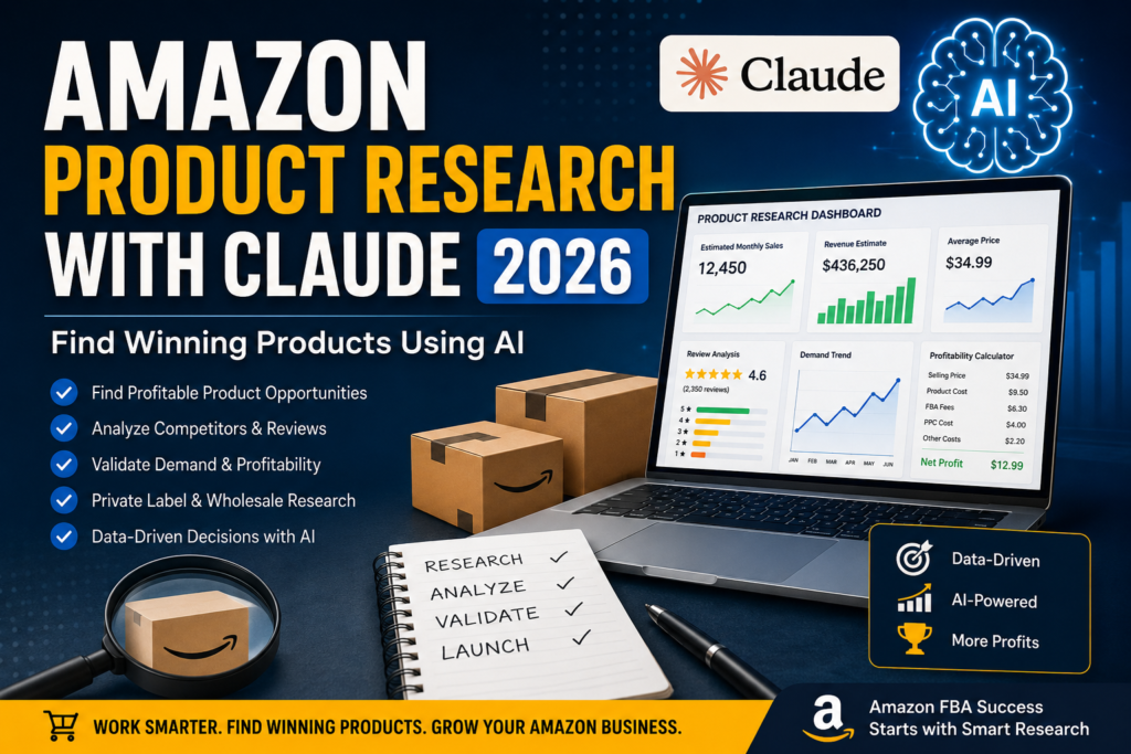 Amazon Product Research with Claude 2026 How to Find Winning Products Using AI